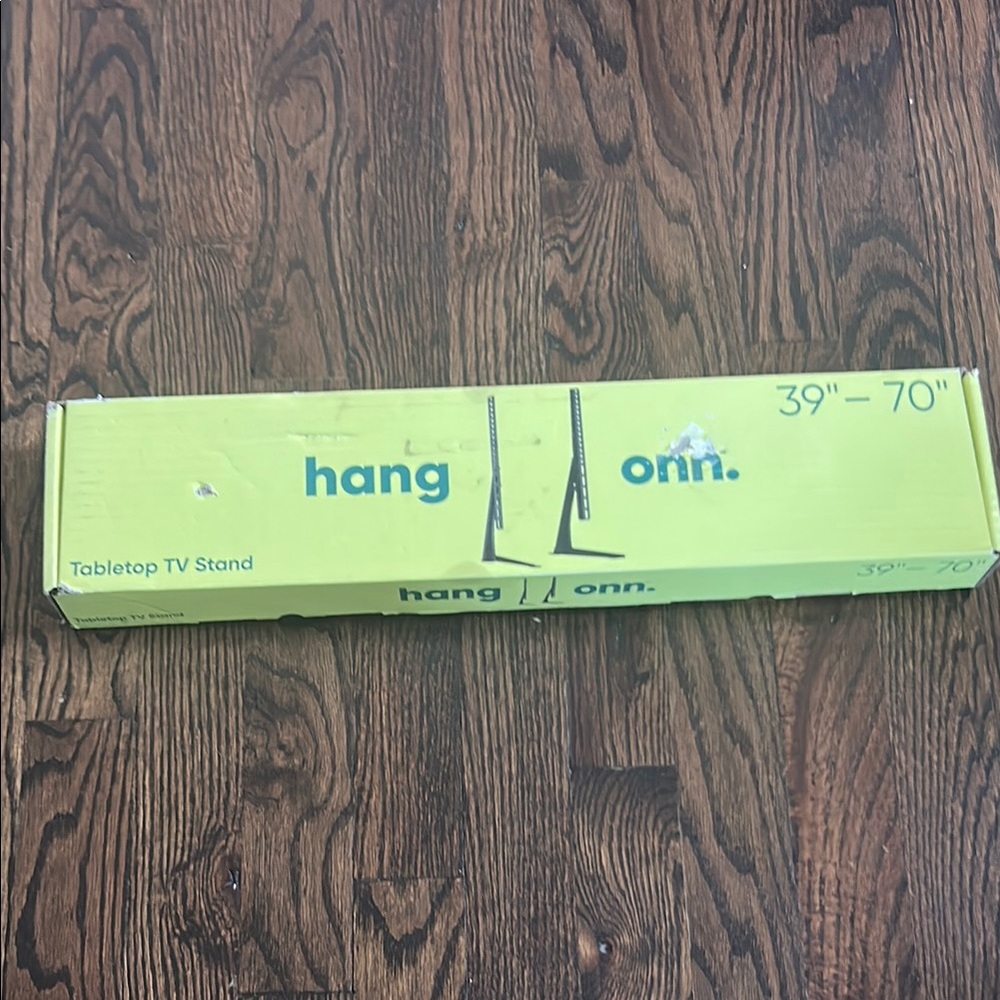 Black Tabletop TV Stand